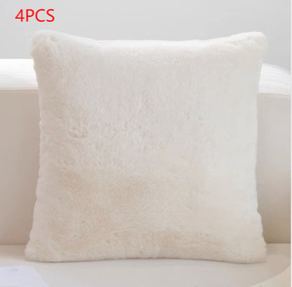 Almohada de Cama y Cojín de Sofá con Funda de Felpa - Comodidad y Estilo - nexbuy.com.mx