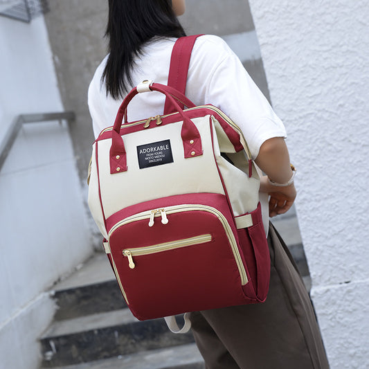 Mochila Ligera para los Pañales del Bebé con Gran Capacidad - nexbuy.com.mx
