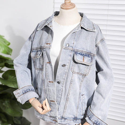 Jacket Oversize para Mujer – Estilo Urbano y Comodidad con Tejido de Poliéster - nexbuy.com.mx