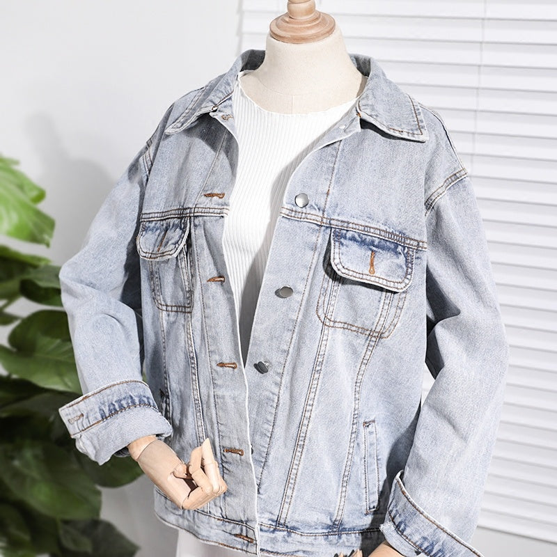 Jacket Oversize para Mujer – Estilo Urbano y Comodidad con Tejido de Poliéster - nexbuy.com.mx