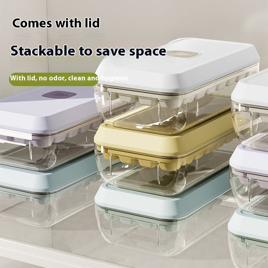 Molde de Cubitos de Hielo con Cuchara - Variados Colores y Tamaños - nexbuy.com.mx