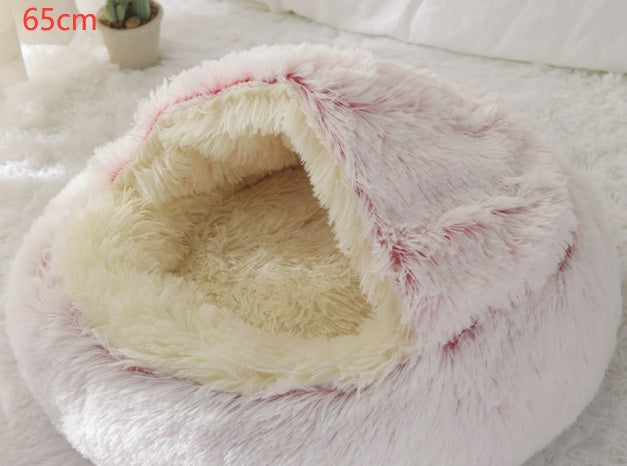 Cama Redonda 2 en 1 para Perros y Gatos - nexbuy.com.mx