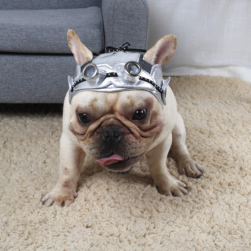 Disfraz sombrero de piloto para perro y gato - nexbuy.com.mx