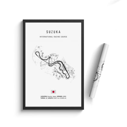 Póster en Lienzo de Circuito de Fórmula 1 – Estilo y Pasión en Cada Detalle - nexbuy.com.mx