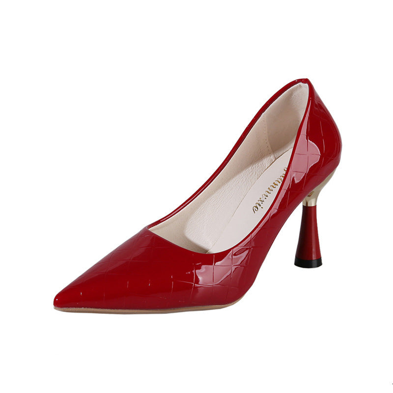 Tacones Altos de Punta Estilo Pump – Elegancia Europea con Comodidad para Todo el Día - nexbuy.com.mx