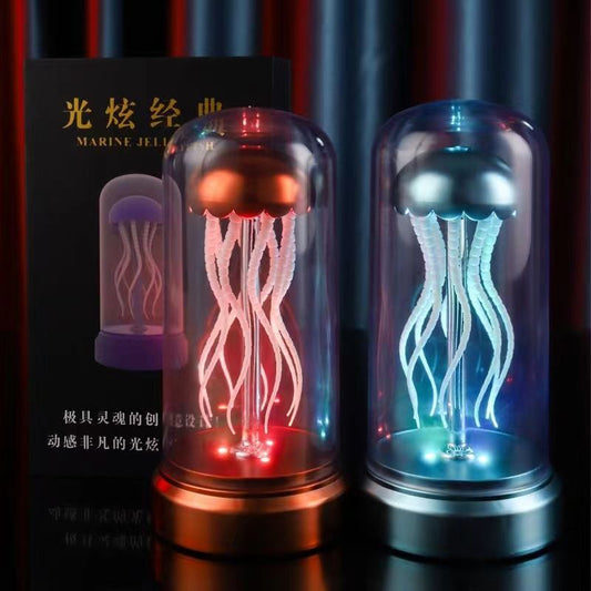 Medusa Mecánica con Música y Luz Ambiental - Adornos Cantantes y Luminosos - nexbuy.com.mx