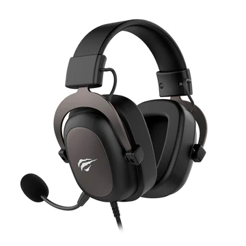Audífonos Gamer Havit H2002D Micrófono 3.5 mm Ajustables - Black Ochre