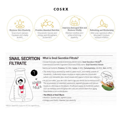 COSRX - Esencia Potente de Caracol 96 Mucina Avanzada - nexbuy.com.mx