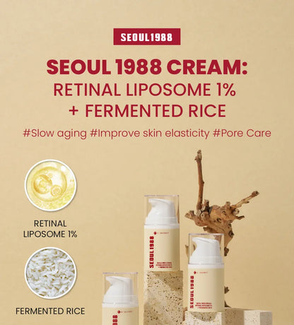 KSECRET - SEOUL 1988 Crema : Retinal Liposome 1%+Arroz Fermentado