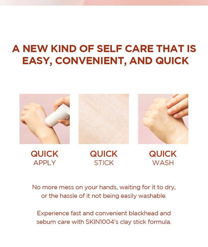 SKIN 1004  Madagascar Centella Poremizing Quick Clay Stick Mascarilla