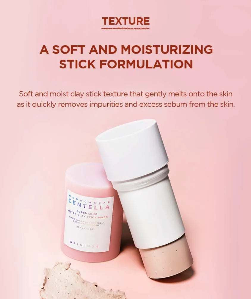 SKIN 1004  Madagascar Centella Poremizing Quick Clay Stick Mascarilla