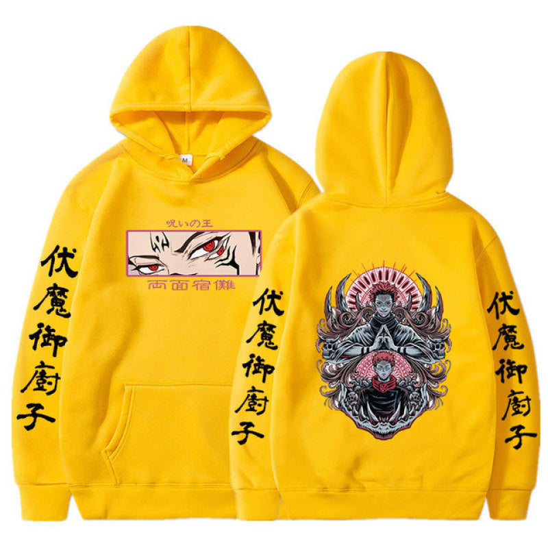 Sudadera Yuji Itadori y Ryomen Sukuna - nexbuy.com.mx