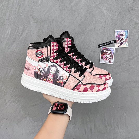 Sneakers anime Kimetsu no Yaiba Air Force One - nexbuy.com.mx