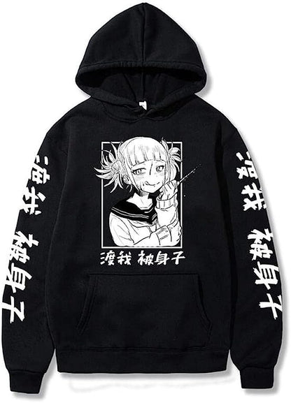 Hoodie Sudadera con Capucha de Anime para Pareja - nexbuy.com.mx