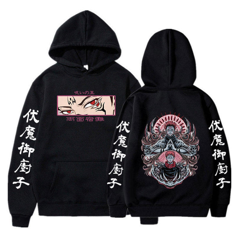 Sudadera Yuji Itadori y Ryomen Sukuna - nexbuy.com.mx