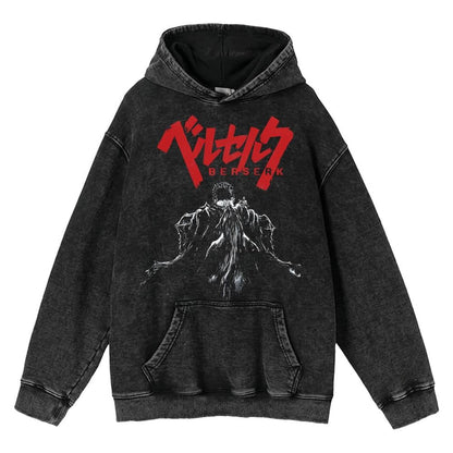 Hoodies Anime Sudadera Deslavada - nexbuy.com.mx