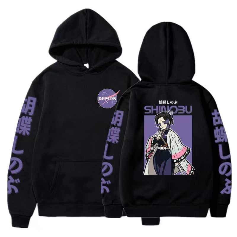 Hoodie Sudadera con Capucha de Anime para Pareja - nexbuy.com.mx
