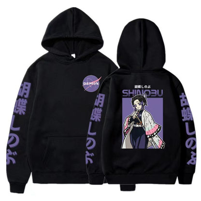 Hoodie Sudadera con Capucha de Anime para Pareja - nexbuy.com.mx