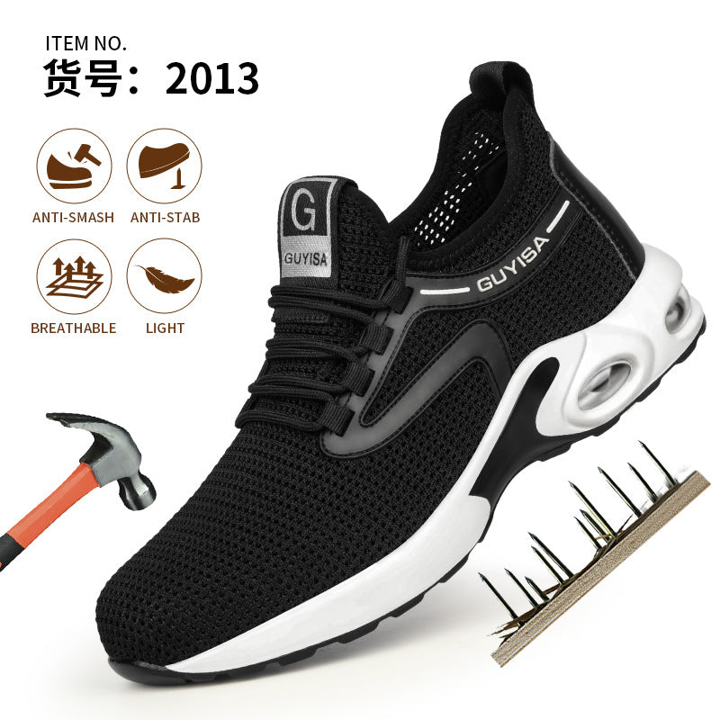 Zapatos de Seguridad Ligeros con Punta de Acero y Cojín de Aire - nexbuy.com.mx