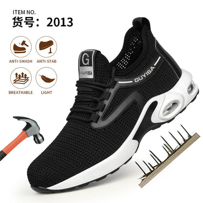 Zapatos de Seguridad Ligeros con Punta de Acero y Cojín de Aire - nexbuy.com.mx