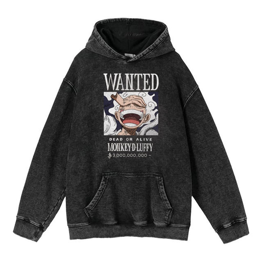 Hoodies Anime Sudadera Deslavada - nexbuy.com.mx
