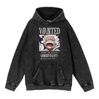 Hoodies Anime Sudadera Deslavada - nexbuy.com.mx