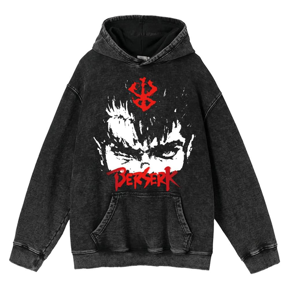 Hoodies Anime Sudadera Deslavada - nexbuy.com.mx