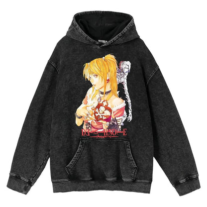 Hoodies Anime Sudadera Deslavada - nexbuy.com.mx