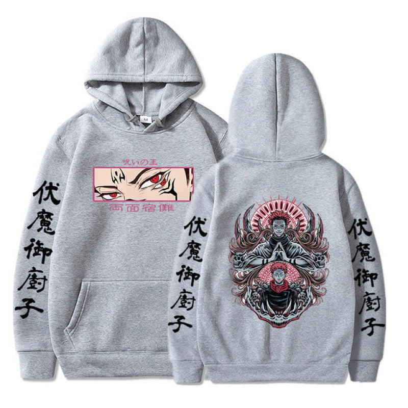 Sudadera Yuji Itadori y Ryomen Sukuna - nexbuy.com.mx