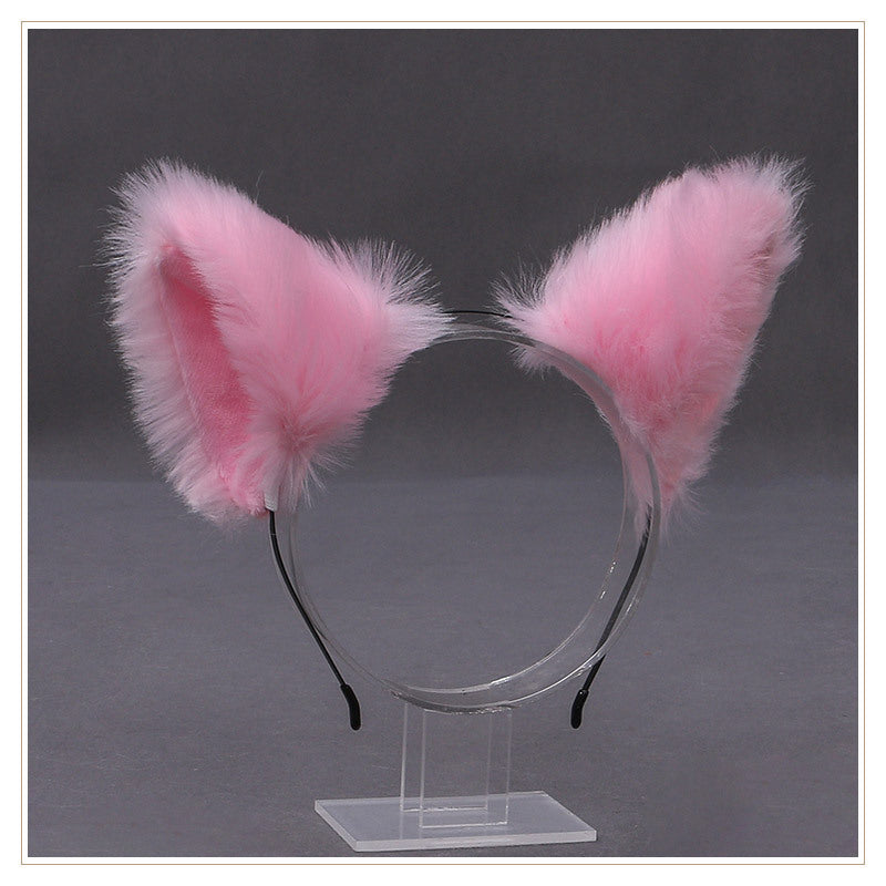 orejas de zorro, diadema para el cabello varios colores - nexbuy.com.mx
