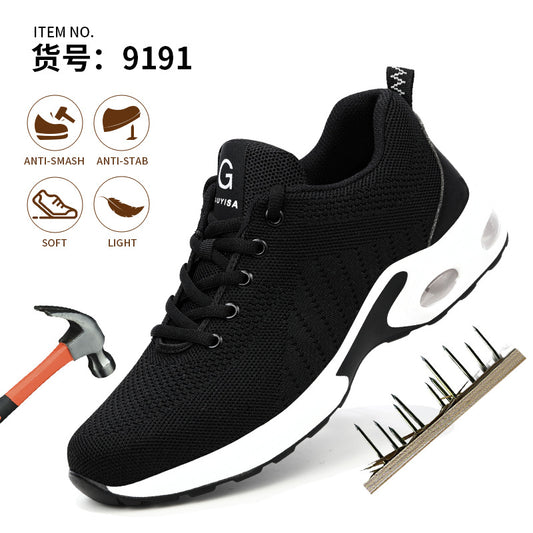 Zapatos de Seguridad Ligeros con Punta de Acero y Cojín de Aire - nexbuy.com.mx