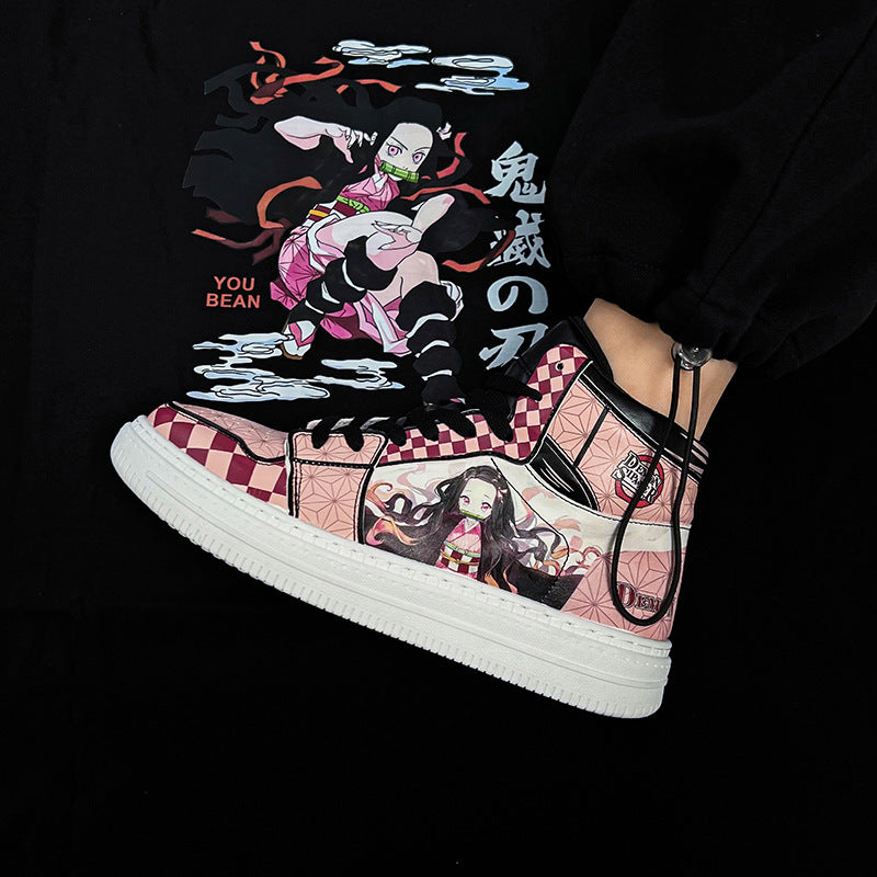 Sneakers anime Kimetsu no Yaiba Air Force One - nexbuy.com.mx
