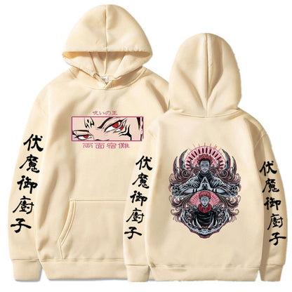 Sudadera Yuji Itadori y Ryomen Sukuna - nexbuy.com.mx