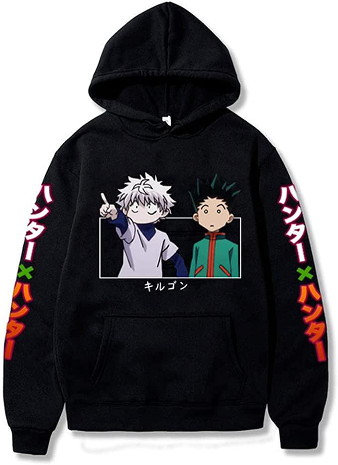 Hoodie Sudadera con Capucha de Anime para Pareja - nexbuy.com.mx