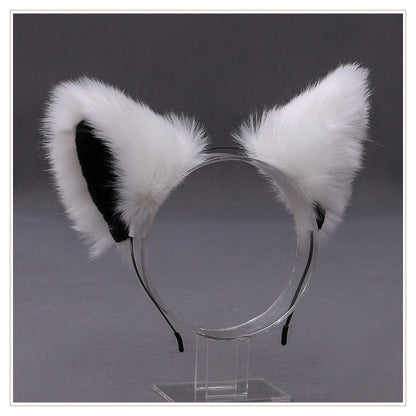 orejas de zorro, diadema para el cabello varios colores - nexbuy.com.mx