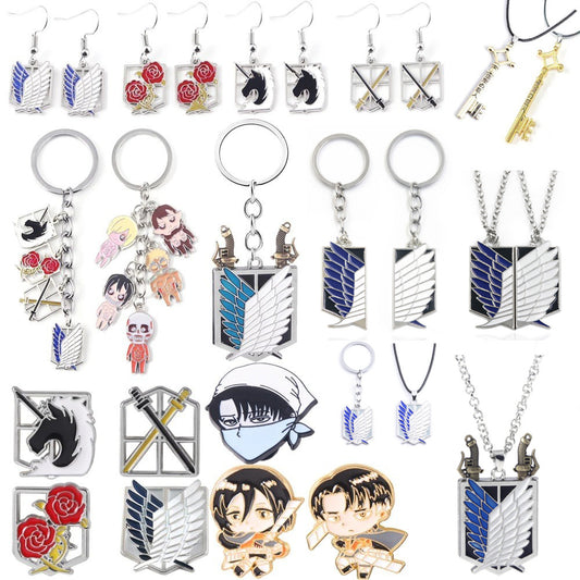 Llaveros Attack on Titan - nexbuy.com.mx