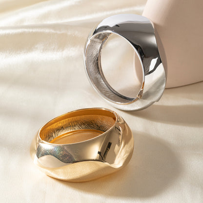Pulsera de aleación con abertura ancha - nexbuy.com.mx