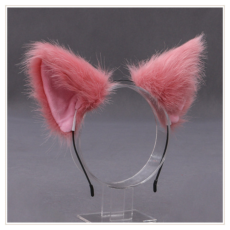 orejas de zorro, diadema para el cabello varios colores - nexbuy.com.mx