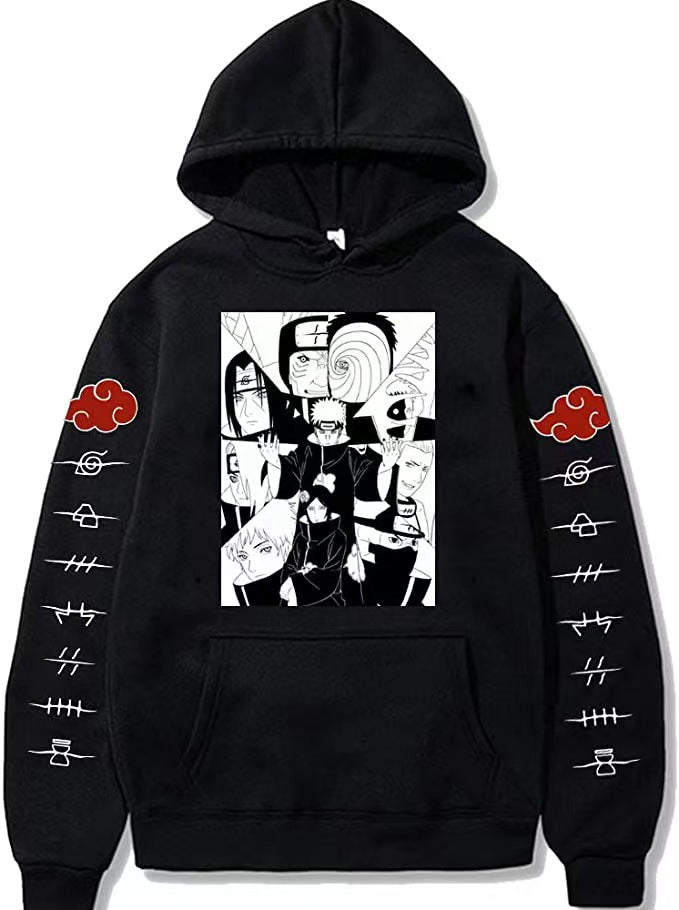 Hoodie Sudadera con Capucha de Anime para Pareja - nexbuy.com.mx
