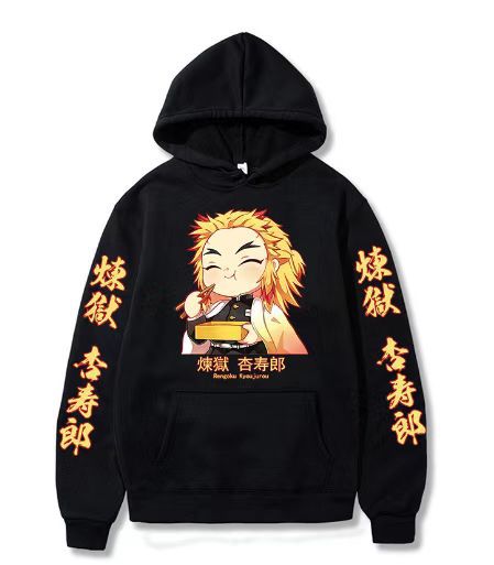 Hoodie Sudadera con Capucha de Anime para Pareja - nexbuy.com.mx