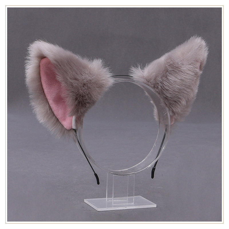 orejas de zorro, diadema para el cabello varios colores - nexbuy.com.mx
