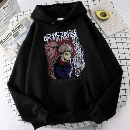 Hoodies Ryomen Sukuna y Yuji Itadori - nexbuy.com.mx