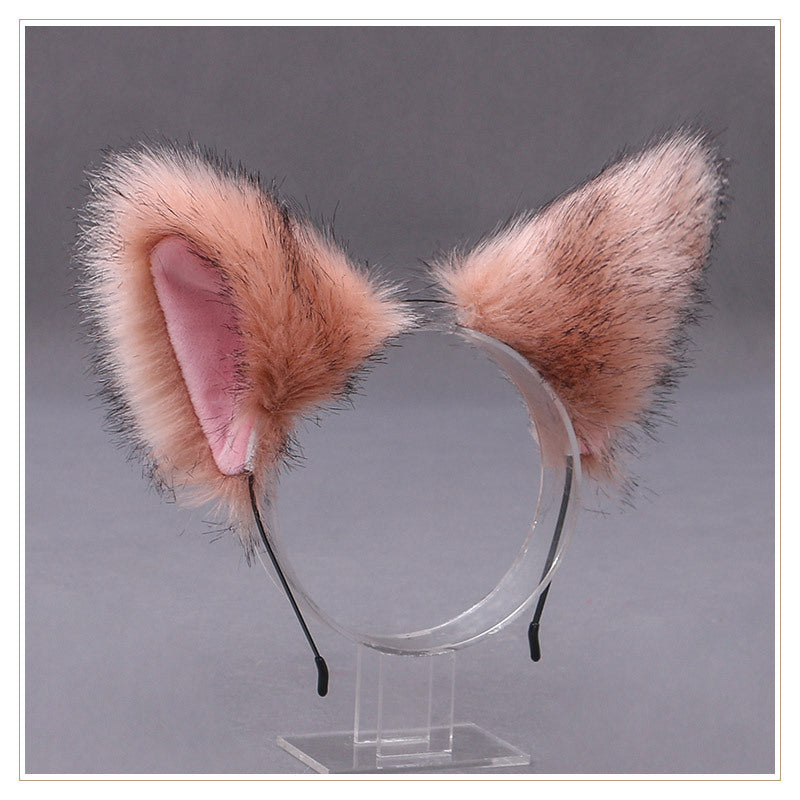 orejas de zorro, diadema para el cabello varios colores - nexbuy.com.mx