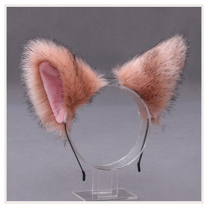 orejas de zorro, diadema para el cabello varios colores - nexbuy.com.mx