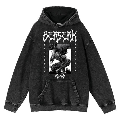 Hoodies Anime Sudadera Deslavada - nexbuy.com.mx