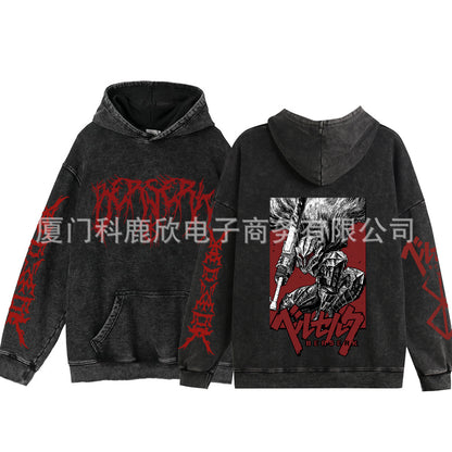 Hoodies Anime Sudadera Deslavada - nexbuy.com.mx
