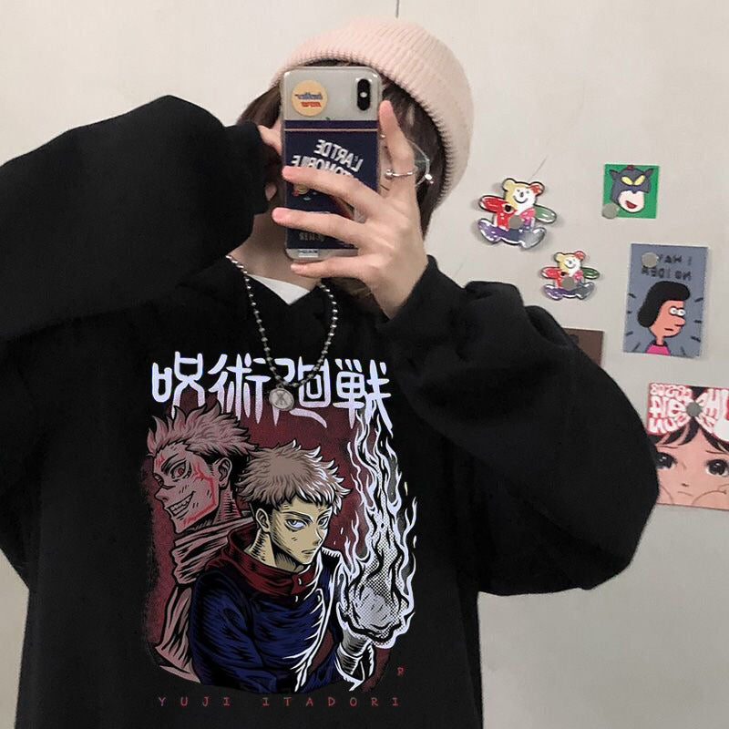 Hoodies Ryomen Sukuna y Yuji Itadori - nexbuy.com.mx