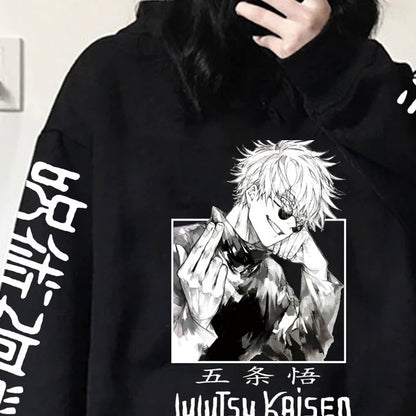 Hoodie Satoru Gojō - nexbuy.com.mx