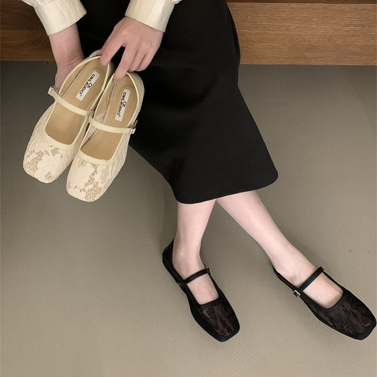 Zapatillas de malla Transpirable Retro Estilo chino para dama - nexbuy.com.mx