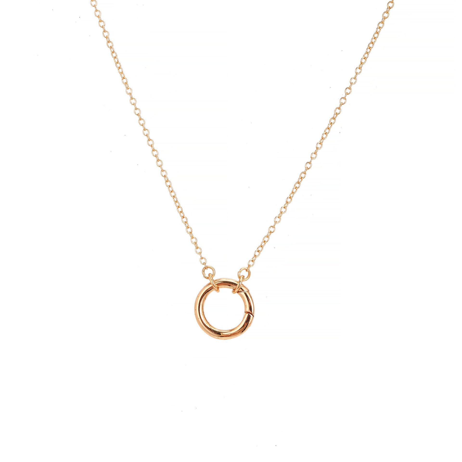 Dijes y Cadena de chapa de oro - nexbuy.com.mx